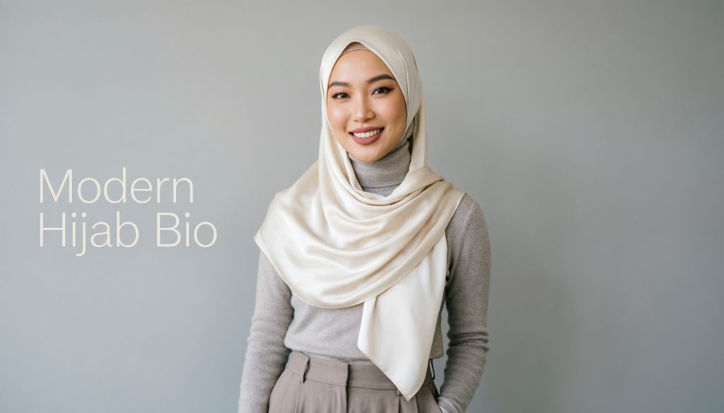 Modern Hijab Bio for Instagram