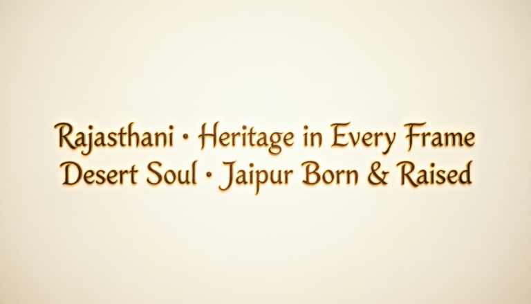 Instagram bio Rajasthani