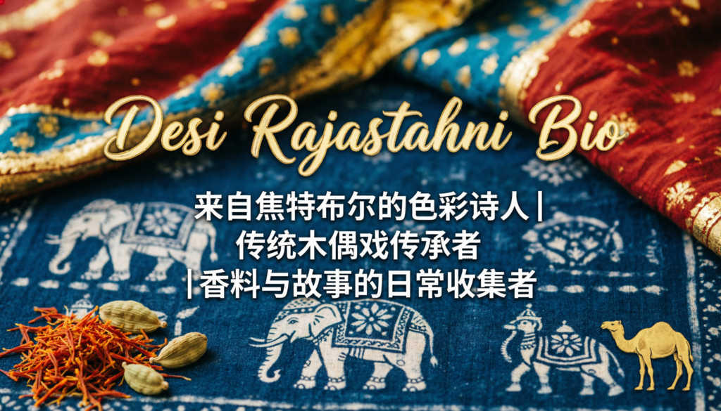 Desi Rajasthani Bio for Instagram