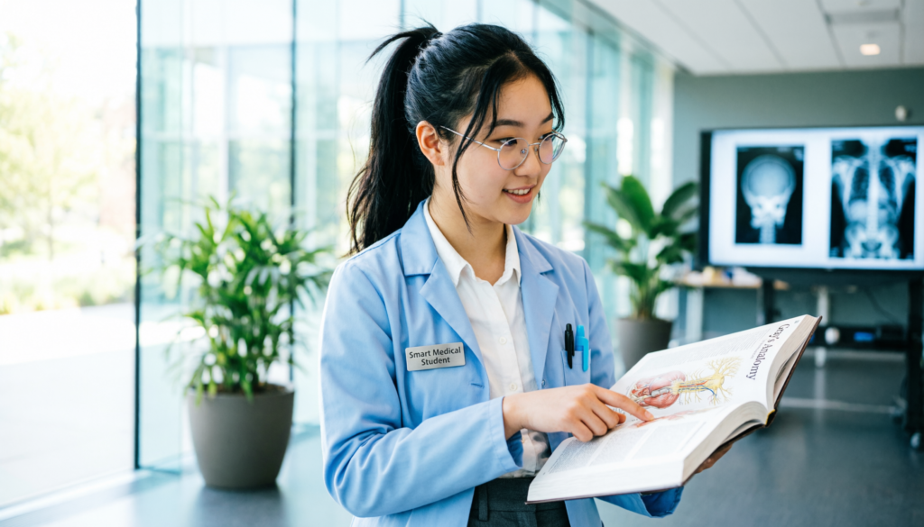 Smart Medical Student Girl Bio