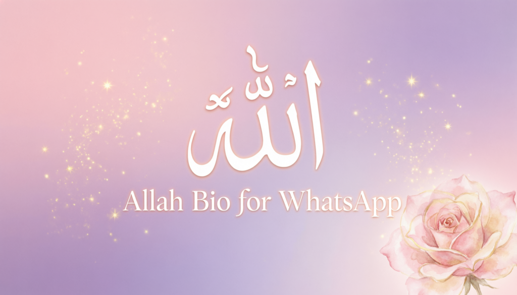Allah Bio for WhatsApp for Girls